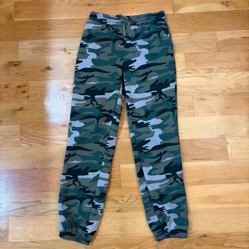 Camouflage Jogger Pants Girls